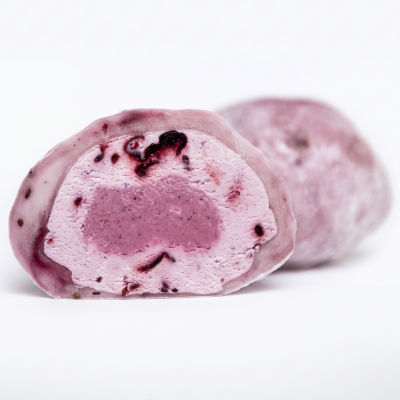 Mochi Drachenfrucht–Schwarze Johannisbeere