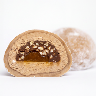 Mochi Karamell-Haselnuss